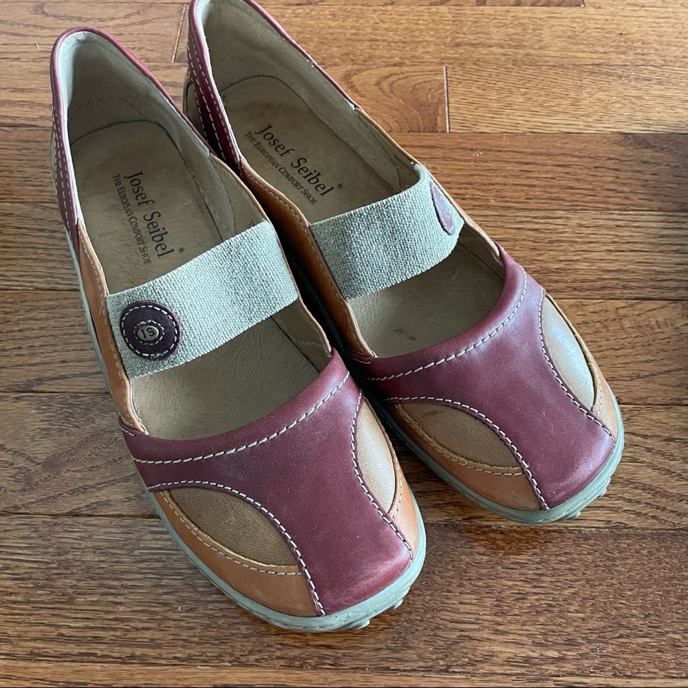 Josef Seibel Comfort Shoe Mary Jane Flats 3 Tone Size 11